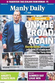 Manly Daily - May 10th 2016