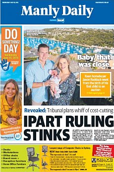 Manly Daily - May 18th 2016