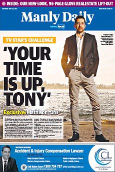 Manly Daily - May 28th 2016