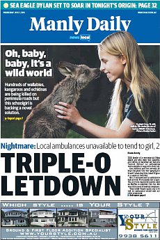Manly Daily - June 1st 2016