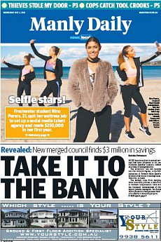 Manly Daily - July 6th 2016