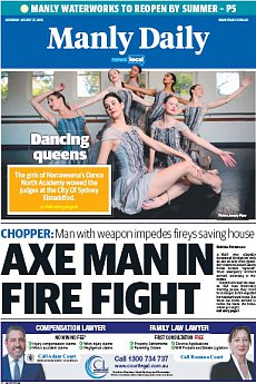 Manly Daily - August 27th 2016