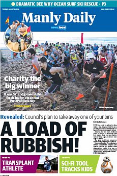 Manly Daily - August 30th 2016