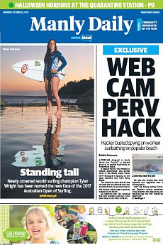Manly Daily - October 22nd 2016