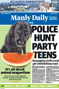 Manly Daily - November 15th 2016