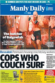 Manly Daily - November 23rd 2016