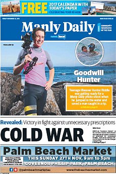 Manly Daily - November 25th 2016