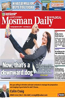Mosman Daily - September 10th 2015