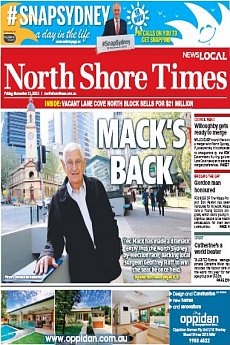 North Shore Times - November 13th 2015