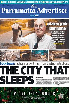 Parramatta Advertiser - December 13th 2017
