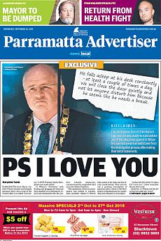 Parramatta Advertiser - September 26th 2018
