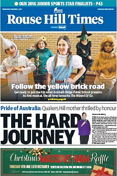 Rouse Hill Times - December 7th 2016