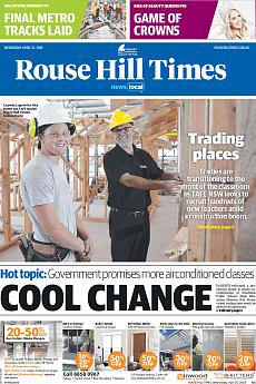 Rouse Hill Times - April 25th 2018