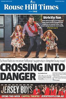 Rouse Hill Times - August 29th 2018