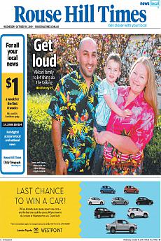Rouse Hill Times - October 16th 2019