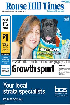 Rouse Hill Times - October 23rd 2019