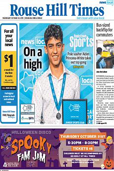 Rouse Hill Times - October 30th 2019