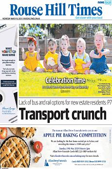 Rouse Hill Times - March 18th 2020