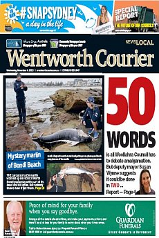 Wentworth Courier - November 4th 2015