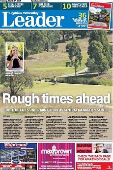 Lilydale and Yarra Valley Leader - March 17th 2015