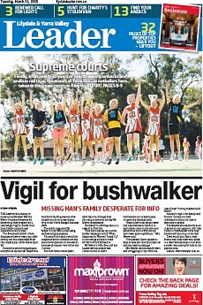 Lilydale and Yarra Valley Leader - March 31st 2015