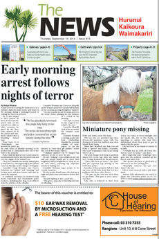 North Canterbury News - September 18th 2014