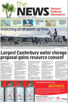 North Canterbury News - October 9th 2014